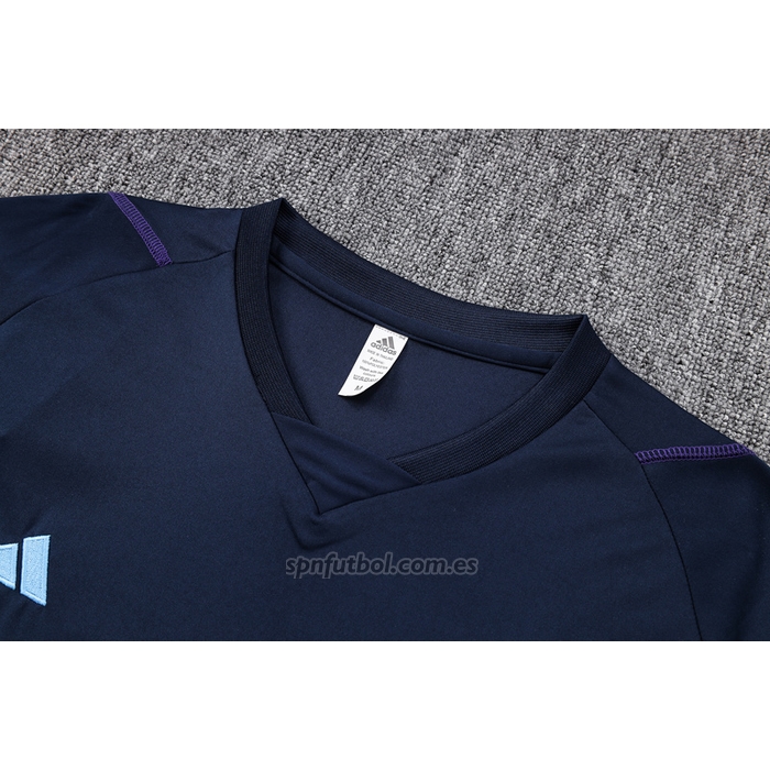Chandal del Argentina Manga Corta 2023-2024 Azul - Pantalon Corto